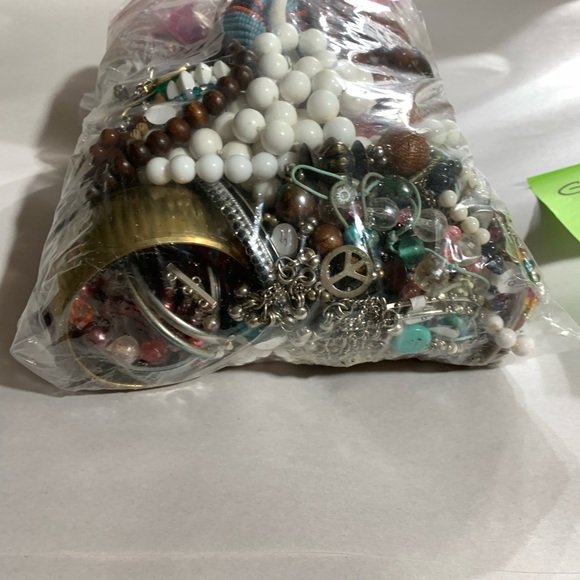 GRAB BAG #3 large bag of USED JEWELERY - Picture 3 of 8
